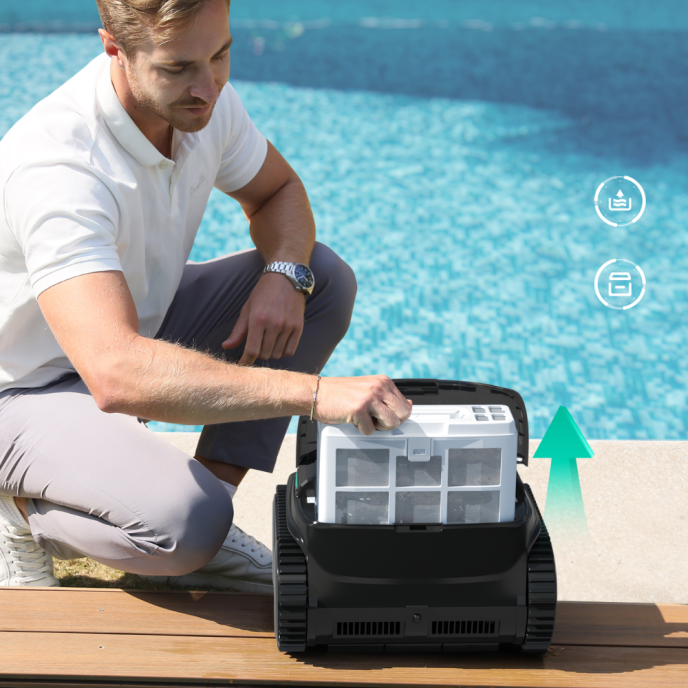 Robot piscine sans fil Wybot C2 Vision