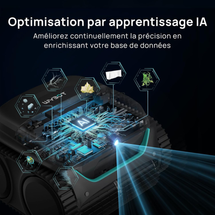 Robot piscine sans fil Wybot C2 Vision