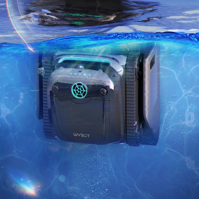 Robot piscine sans fil Wybot S2 Solar