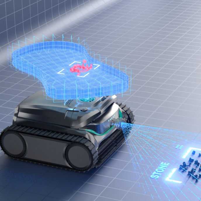Robot piscine sans fil Wybot M2 Vision