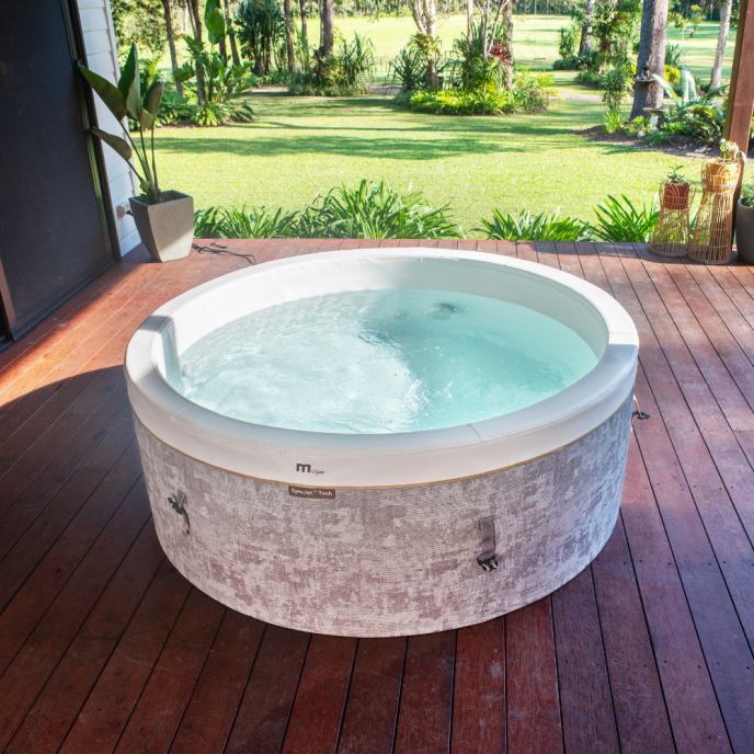 Spa semi-rigide MSpa Cocoon rond (4 à 6 places) - Wifi