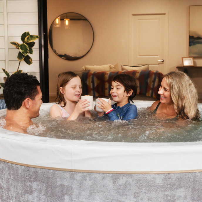 Spa semi-rigide MSpa Cocoon rond (4 à 6 places) - Wifi