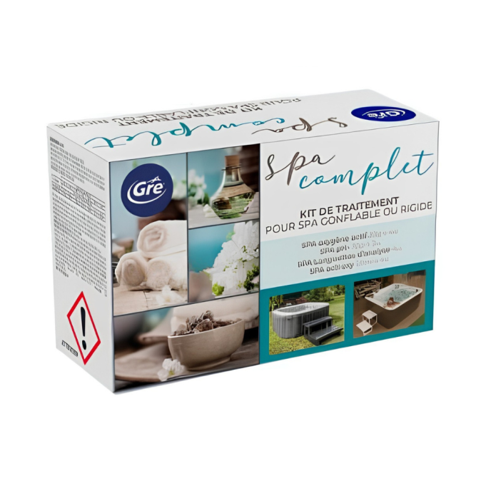 Kit complet de traitement à l'oxygène actif pour spa