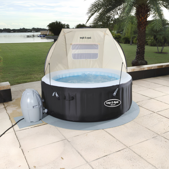 Auvent pour spa Bestway