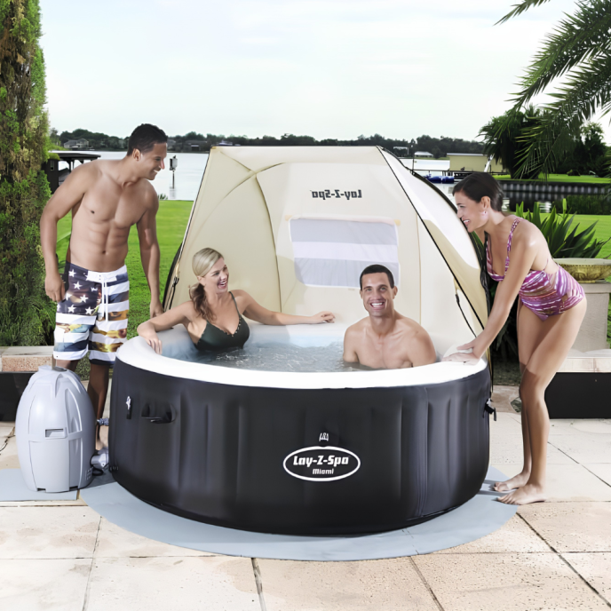 Auvent pour spa Bestway