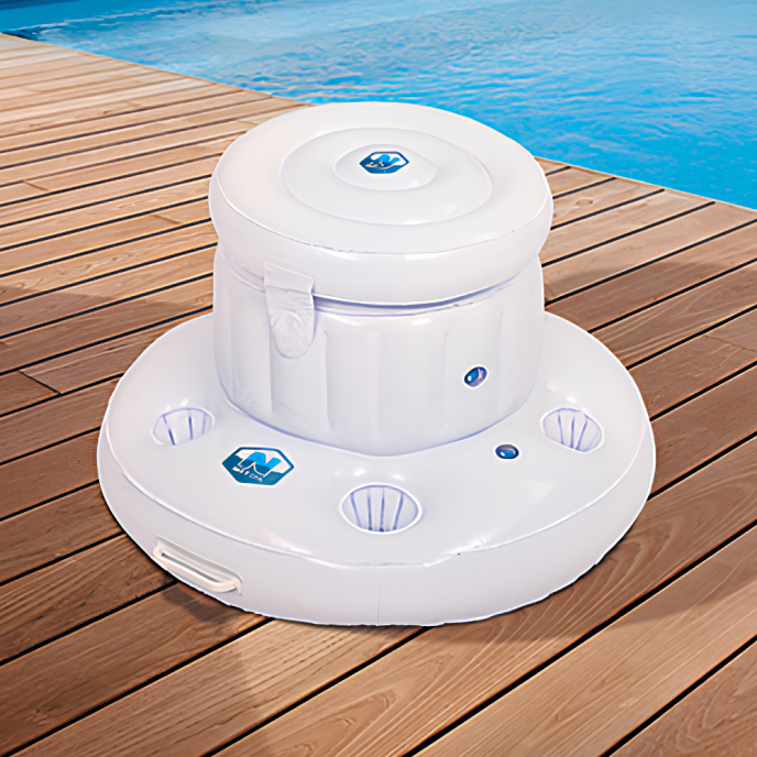 Bar gonflable flottant 5 verres pour spa
