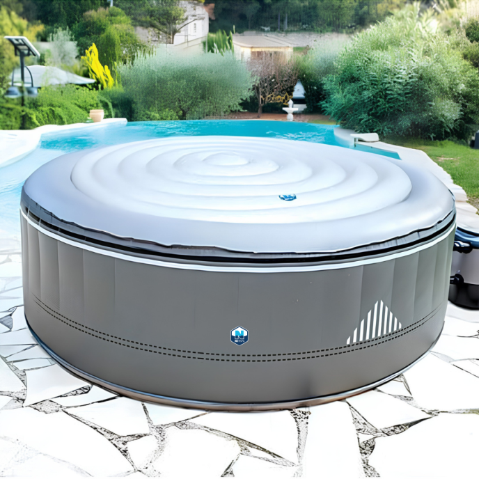 Couvercle Gonflable pour Spa rond Netspa 4 places Malibu, Montana et Vita 4 places
