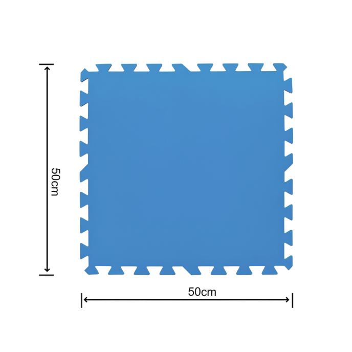 Lot de 9 Tapis de sol 50 x 50 cm pour spa gonflable
