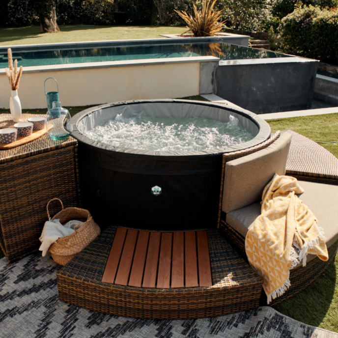 Mobilier pour spa Vita 4 places (5 modules)