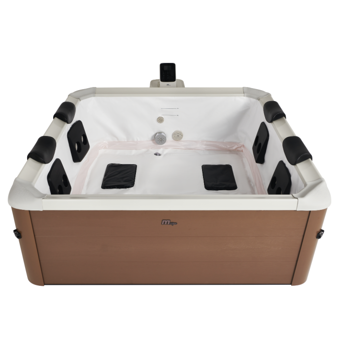 Spa rigide MSpa Amber Aero Plus carré (4 à 6 places) - Connecté