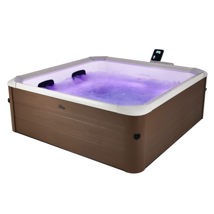 Spa rigide MSpa Amber Aero Plus carré (4 à 6 places) - Connecté