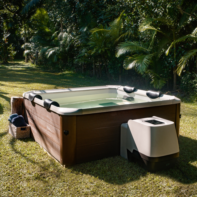Spa rigide MSpa Amber Aero Plus carré (4 à 6 places) - Connecté