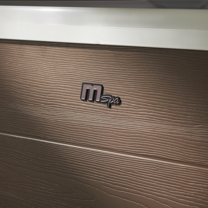 Spa rigide MSpa Amber Aero Plus carré (4 à 6 places) - Connecté