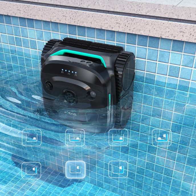 Robot piscine sans fil Wybot C2 Pro