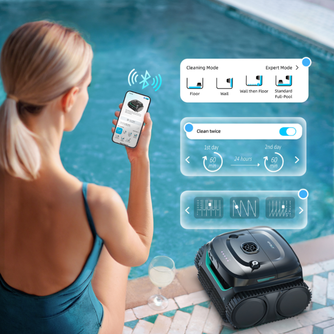 Robot piscine sans fil Wybot C2 Pro