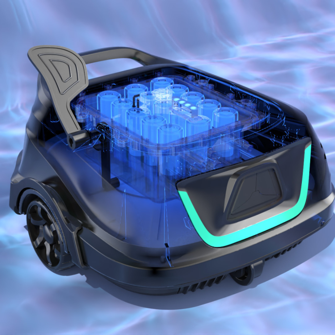 Robot piscine sans fil Wybot A1 pour piscine hors sol