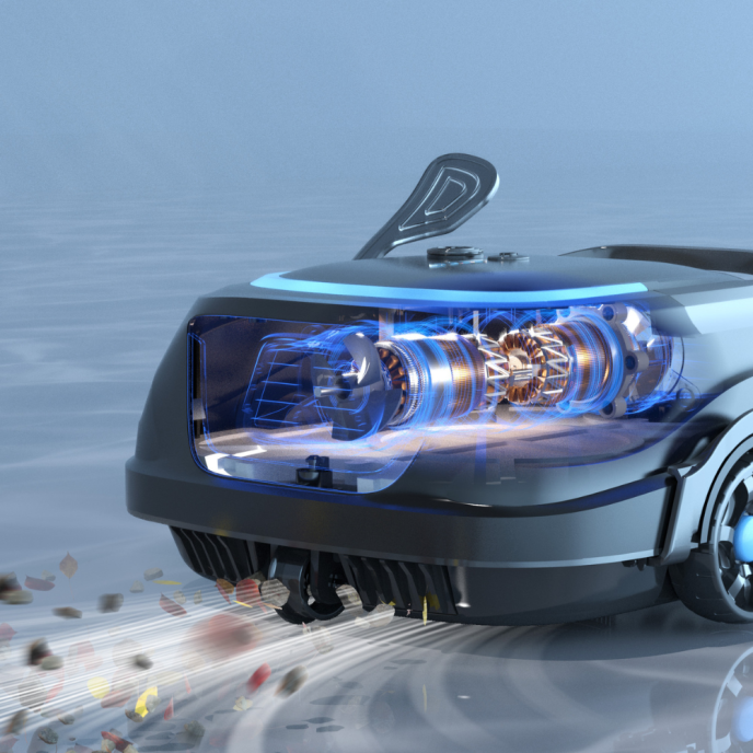 Robot piscine sans fil Wybot A1 pour piscine hors sol