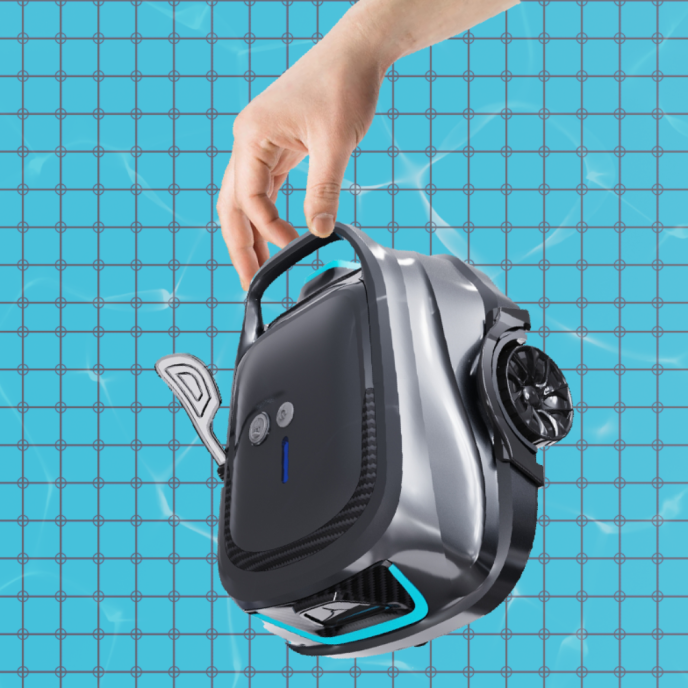 Robot piscine sans fil Wybot A1 pour piscine hors sol