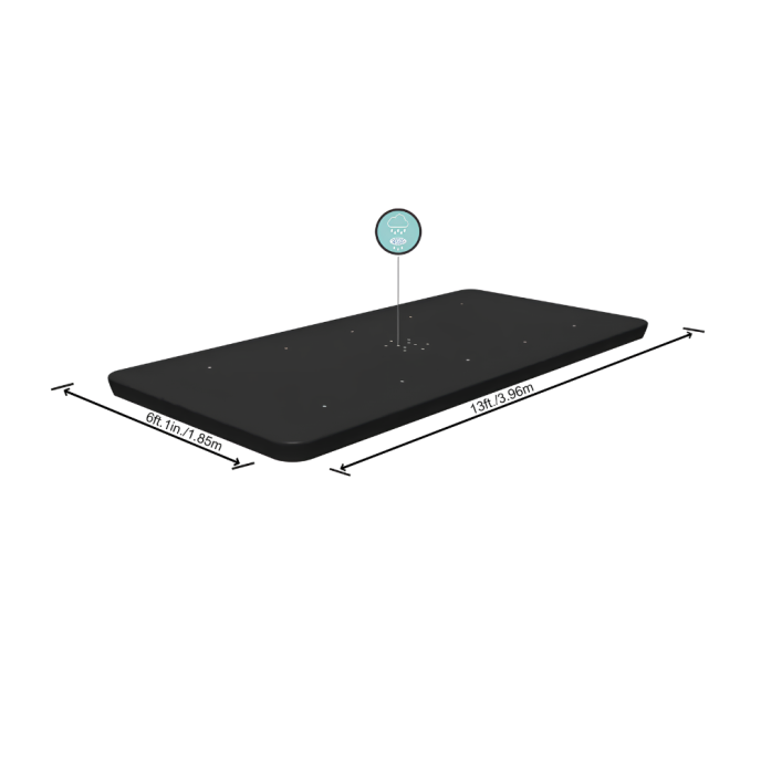 Bâche piscine Bestway rectangulaire 404 x 201 / 412 x 201 cm