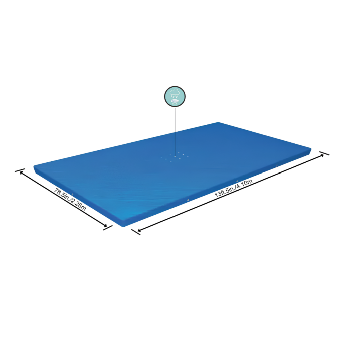 Bâche piscine Bestway rectangulaire 400 x 211 cm