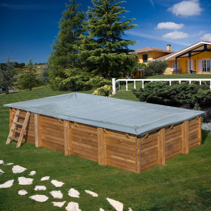 Bâche hiver piscine Sunbay Lemon 375 x 200 cm
