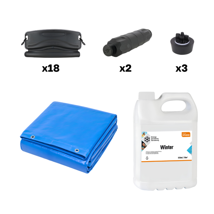 Kit hivernage piscine Ubbink Linéa 800 x 500 cm