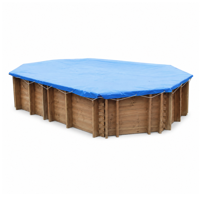 Bâche hiver piscine Sunbay Manon 632 x 335 cm