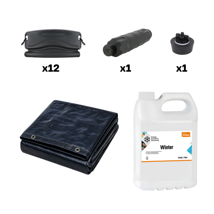 Pack Hivernage piscine Gré 610 x 375 cm