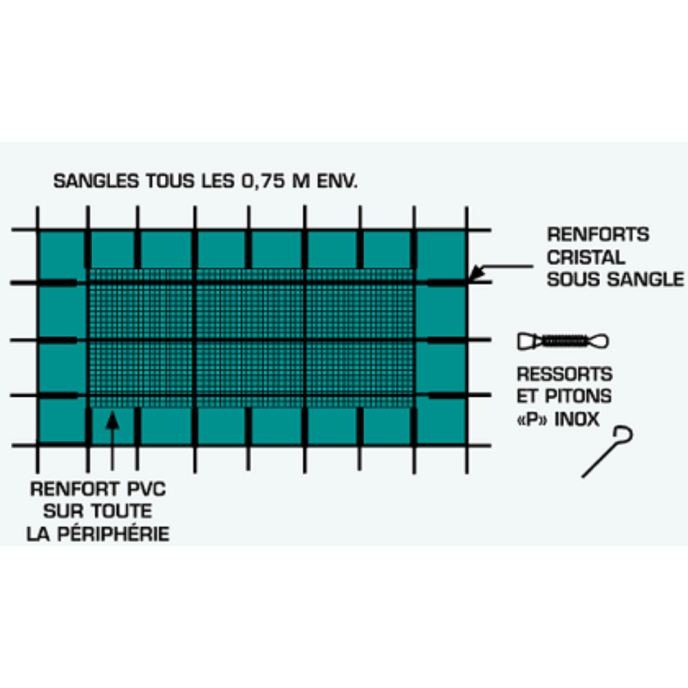 Couverture filtrante de sécurité Tignes