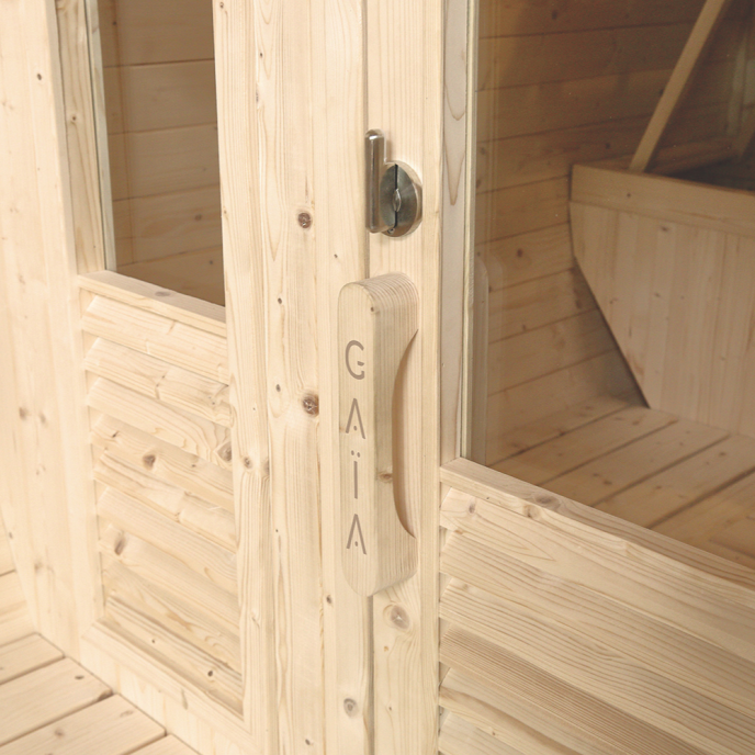 Sauna Traditionnel d'extérieur Gaïa Luna France Sauna (6 places)