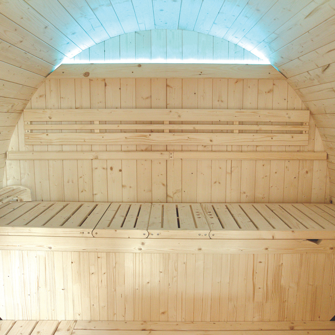 Sauna Traditionnel d'extérieur Gaïa Luna France Sauna (6 places)