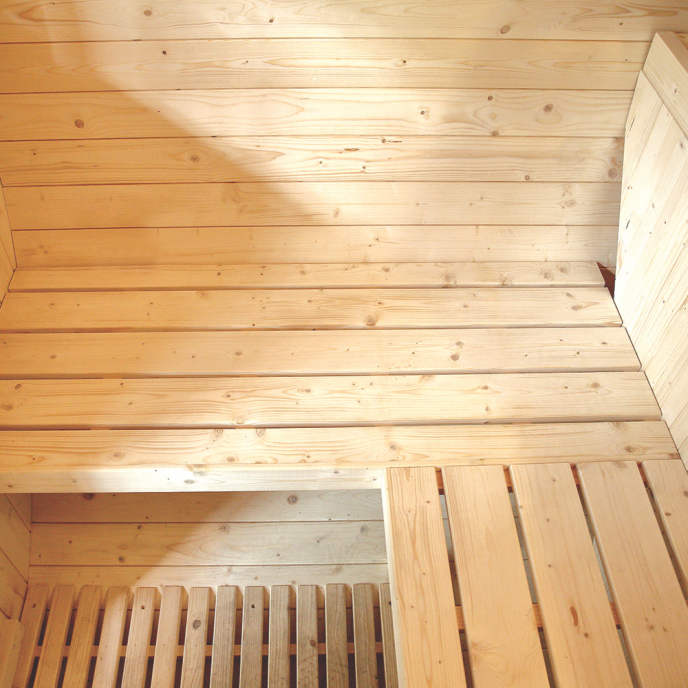 Sauna Traditionnel d'extérieur Gaïa Luna France Sauna (6 places)