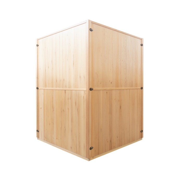 Sauna vapeur ZEN Angulaire 3 à 4 Places