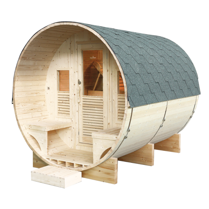 Sauna Traditionnel d'extérieur Gaïa Luna France Sauna (6 places)
