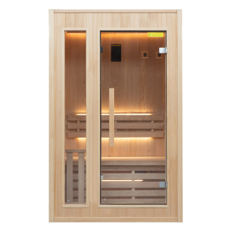 Pack Sauna Traditionnel Zen 2 (Poêle 3,5 kW) - 2 personnes