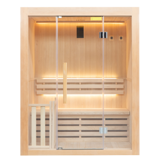 Pack Sauna Traditionnel Sense 3 (Poêle 3,5 kW) - 3 personnes