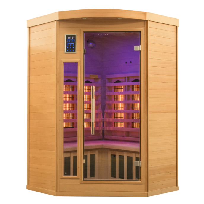 Sauna infrarouge APOLLON Quartz 2 à 3 places