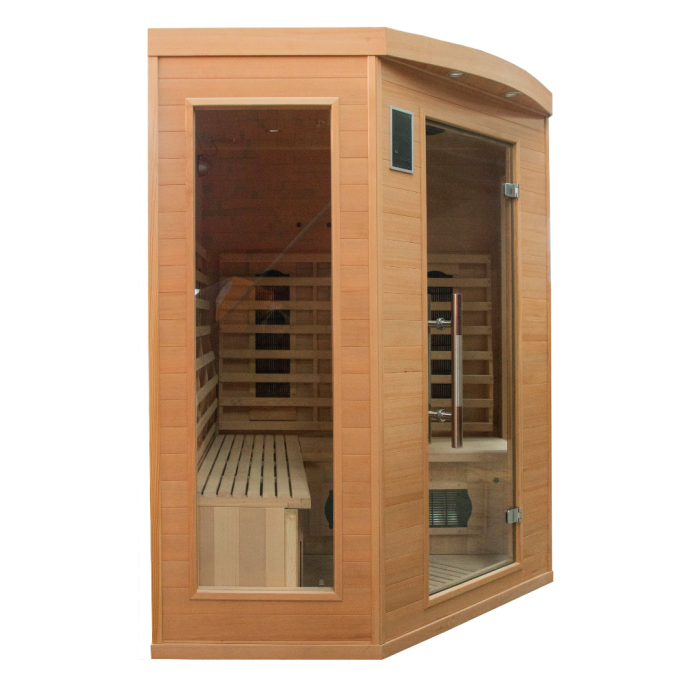 Sauna infrarouge APOLLON Quartz 3 à 4 places