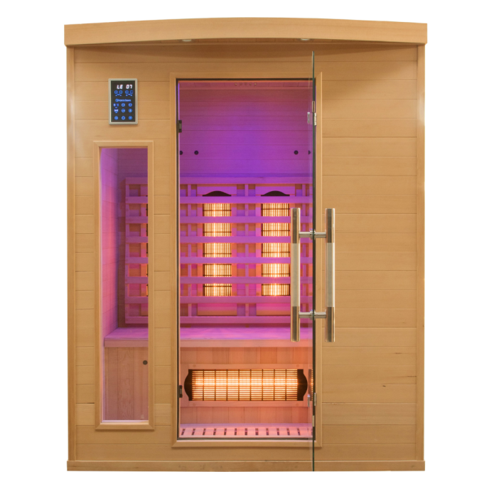 Sauna infrarouge APOLLON Quartz 3 places