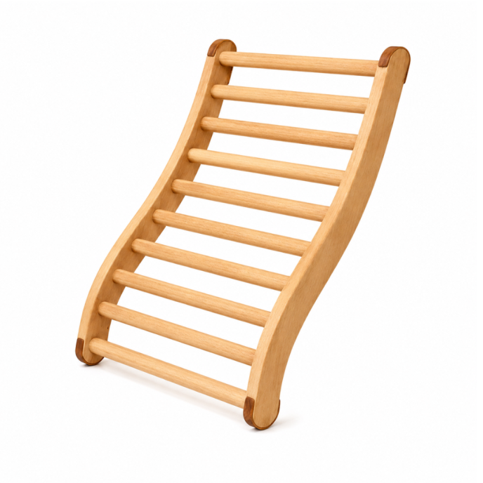 Dossier confort pour sauna