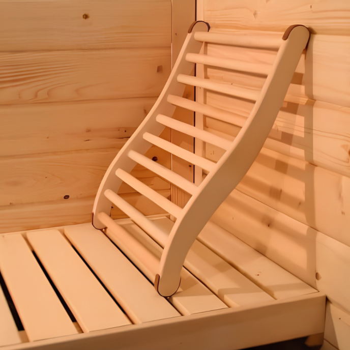 Dossier confort pour sauna