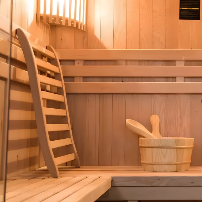 Dossier confort pour sauna