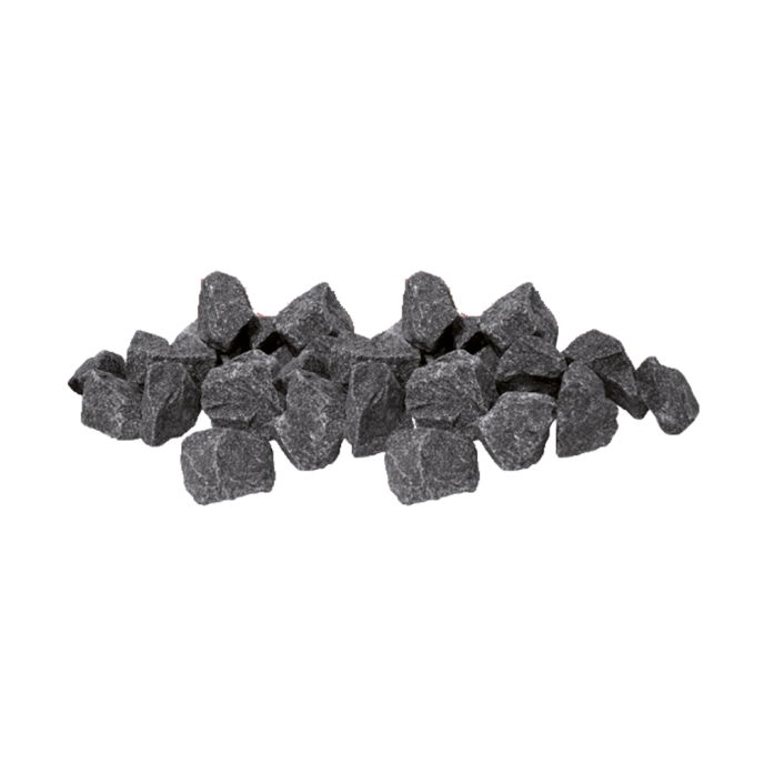 Pierres pour sauna Ø5-10 cm - 20 Kg
