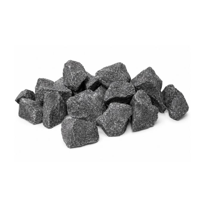 Pierres pour sauna Ø10-15 cm - 20 Kg