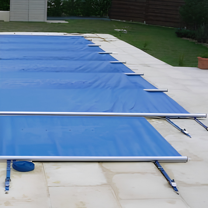 Bâche à barres de sécurité piscine Access 580g/m²