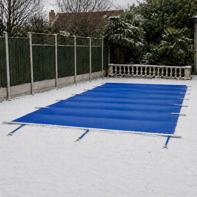 Bâche à barres de sécurité piscine Access 580g/m²