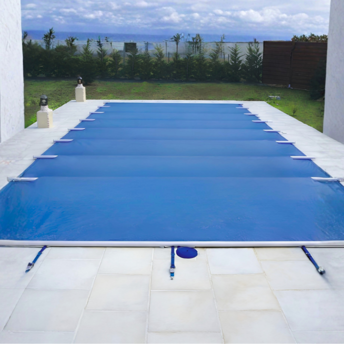 Bâche à barres de sécurité piscine Access 580g/m²