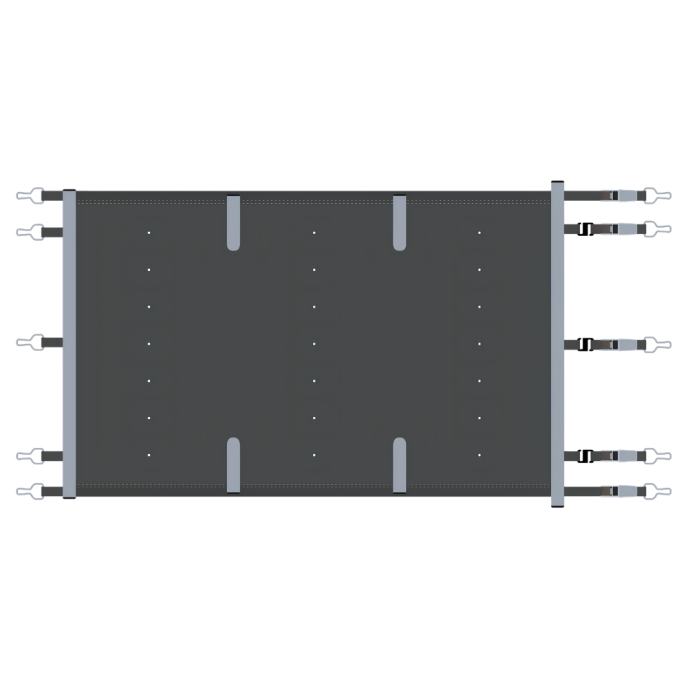 Bâche à barres de sécurité piscine Access 580g/m²
