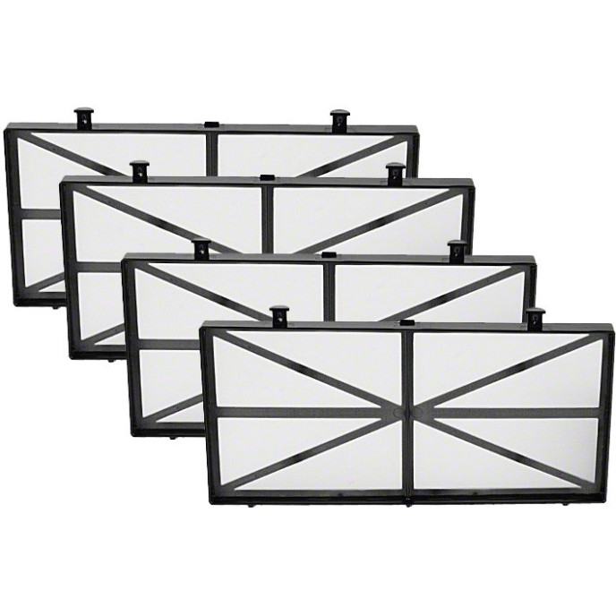 Cartouches de filtration (x4) printemps pour robot Cosmos 20, 30 et Dolphin M