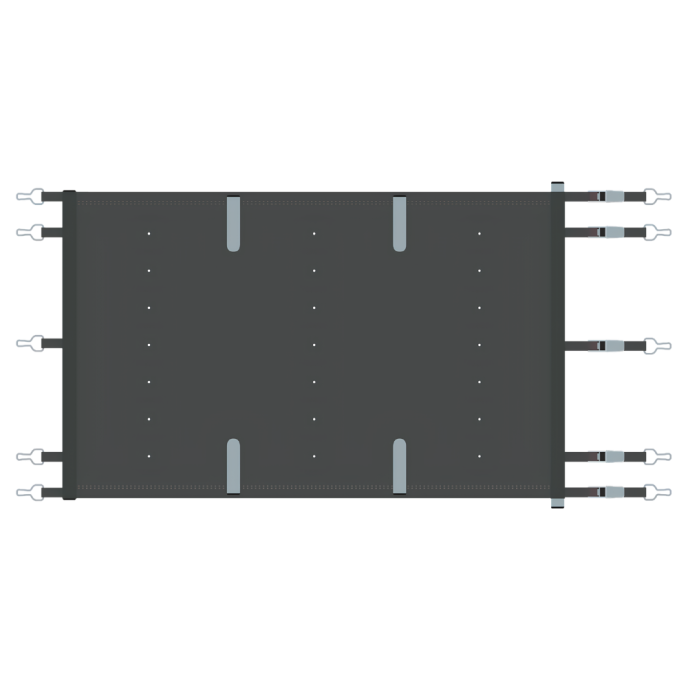 Bâche à barres de sécurité piscine Excel+ 580g/m²